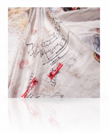 Палантин Женский S-VINTAGE.BIRD/WHITE